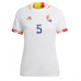 Belgicko Jan Vertonghen #5 Vonkajší Ženy futbalový dres MS 2022 Krátky Rukáv